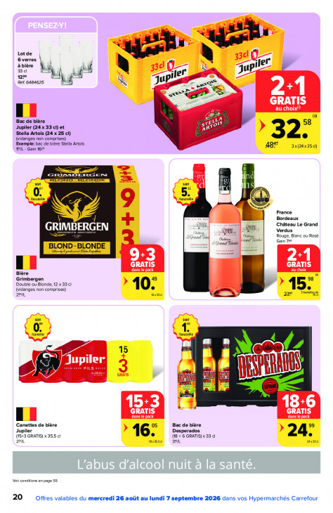 Carrefour Dépliant 26.08.2026