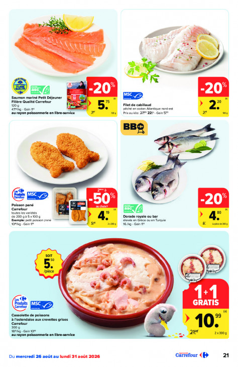 Carrefour Dépliant 26.08.2026