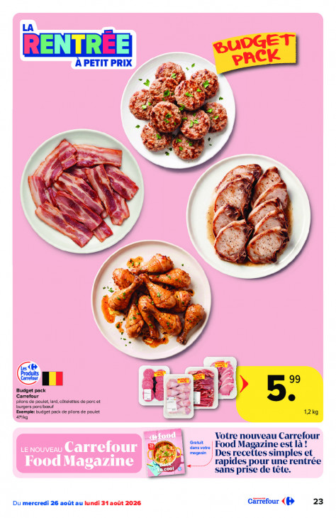 Carrefour Dépliant 26.08.2026