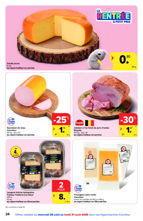 Carrefour Dépliant 26.08.2026
