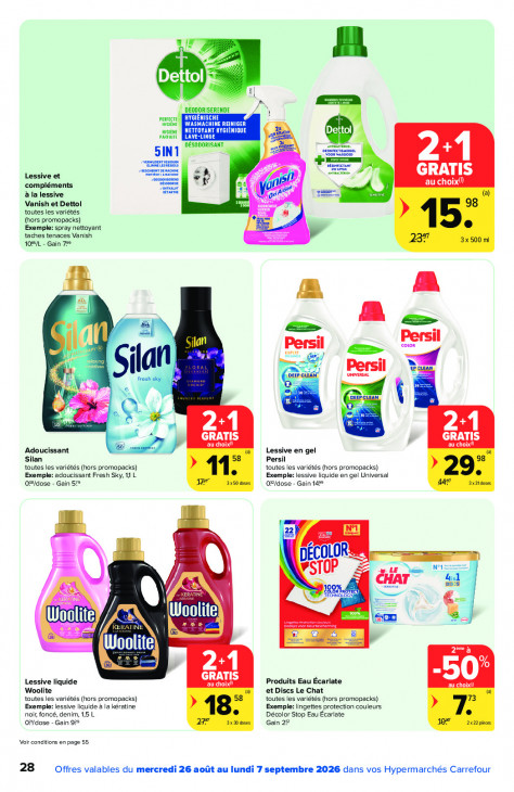 Carrefour Dépliant 26.08.2026