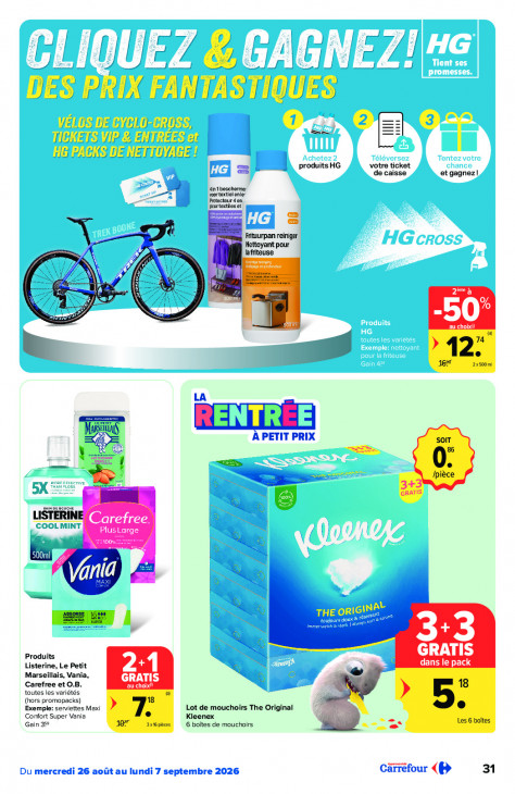 Carrefour Dépliant 26.08.2026