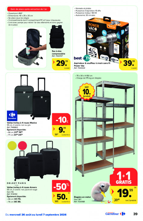 Carrefour Dépliant 26.08.2026