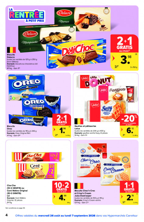 Carrefour Dépliant 26.08.2026
