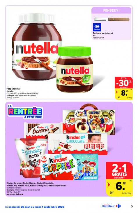 Carrefour Dépliant 26.08.2026