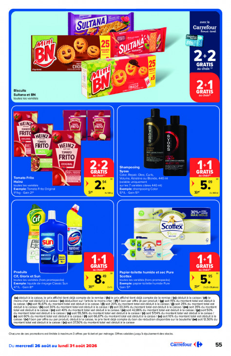 Carrefour Dépliant 26.08.2026