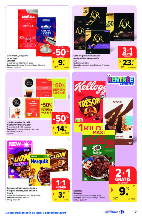 Carrefour Dépliant 26.08.2026