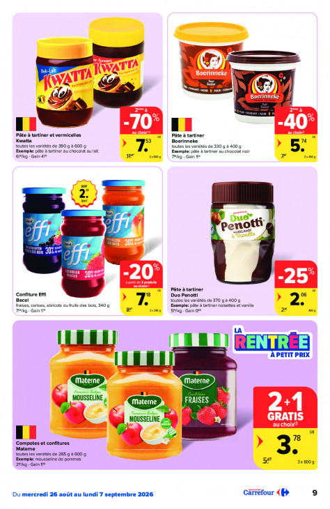 Carrefour Dépliant 26.08.2026