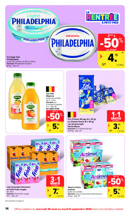 Carrefour Dépliant 26.08.2026
