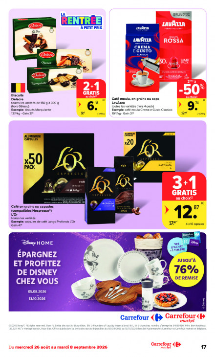 Carrefour Dépliant 26.08.2026