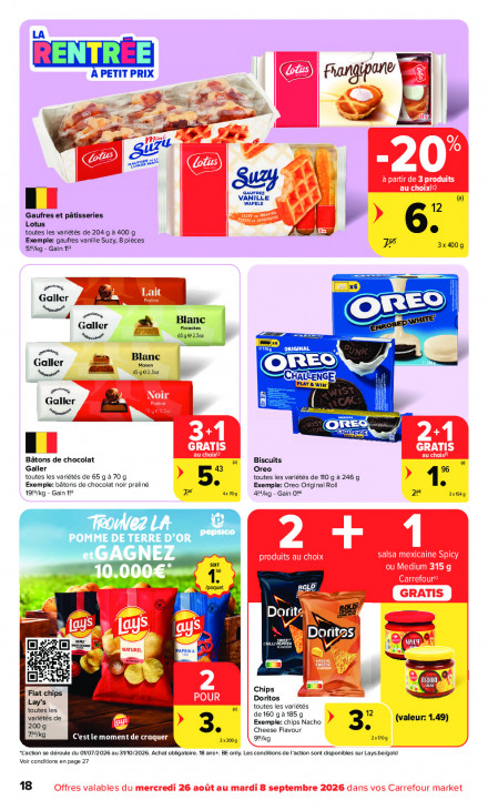 Carrefour Dépliant 26.08.2026