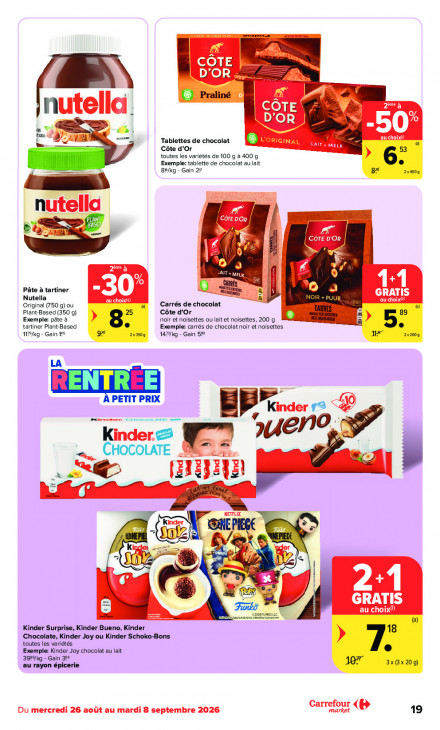 Carrefour Dépliant 26.08.2026