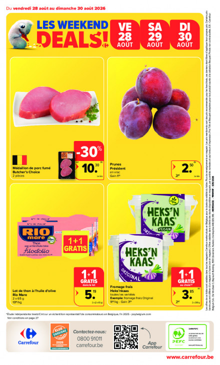 Carrefour Dépliant 26.08.2026