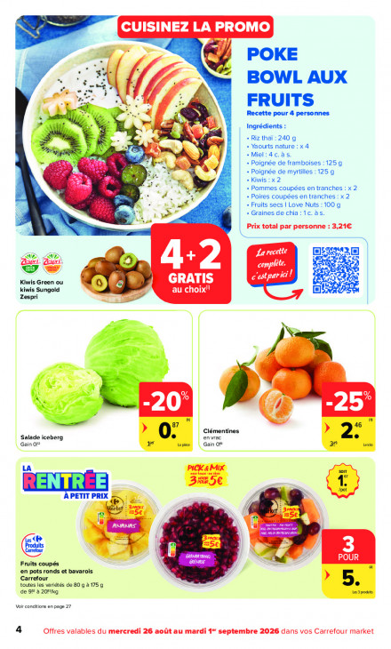 Carrefour Dépliant 26.08.2026