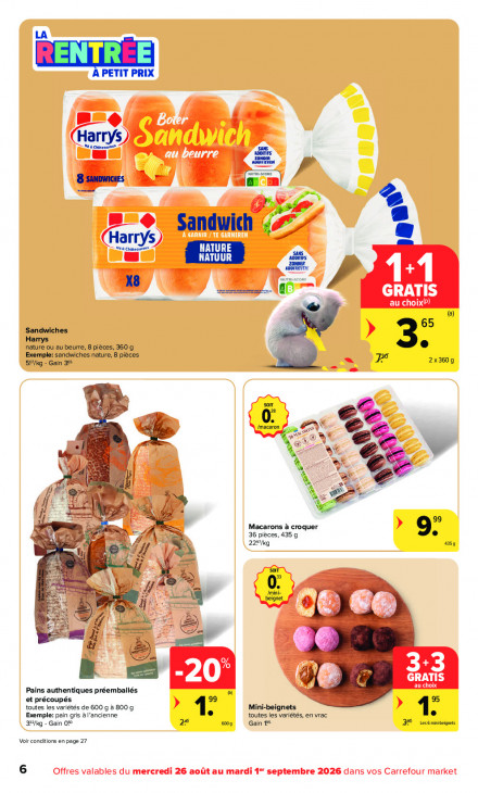 Carrefour Dépliant 26.08.2026