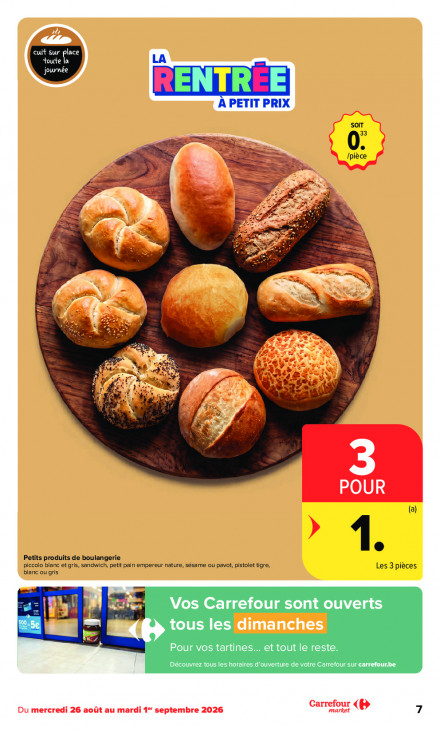 Carrefour Dépliant 26.08.2026
