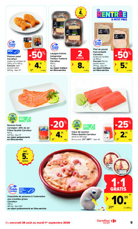 Carrefour Dépliant 26.08.2026
