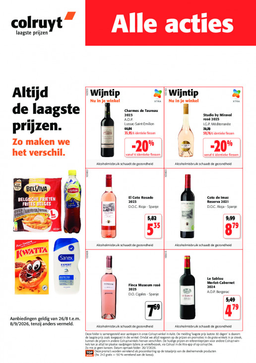 Colruyt 26.08.26 - 08.09.26