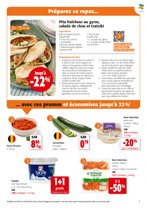 Colruyt Dépliant 26.08.2026