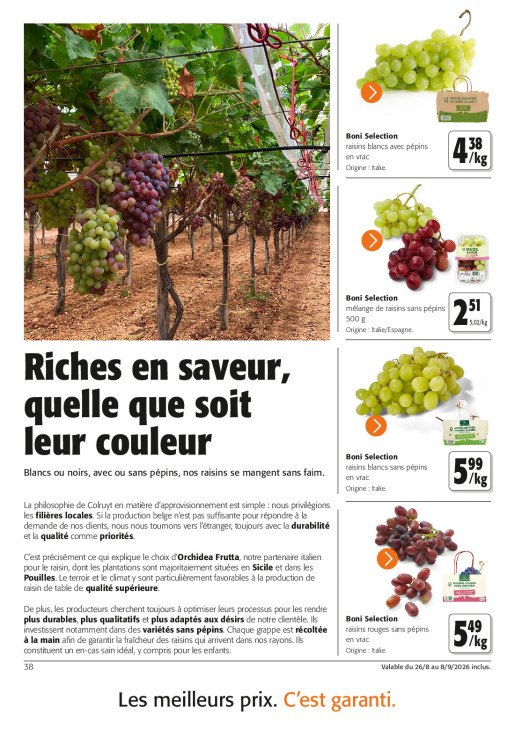 Colruyt Dépliant 26.08.2026