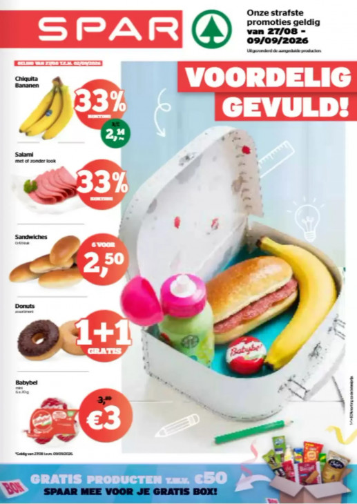 Spar 27.08.26 - 09.09.26