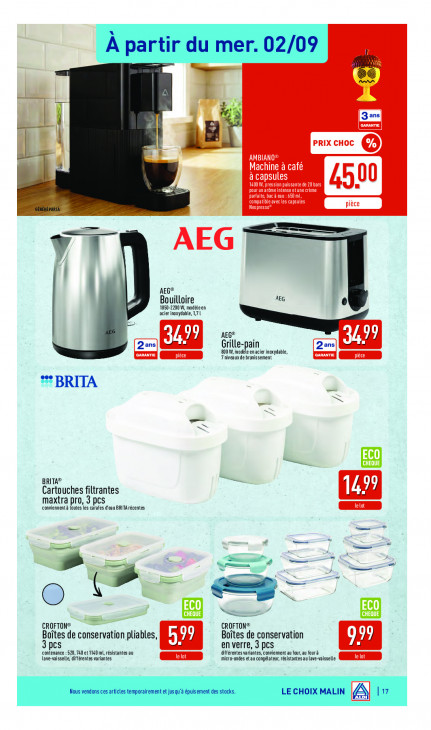 Aldi Dépliant 31.08.2026