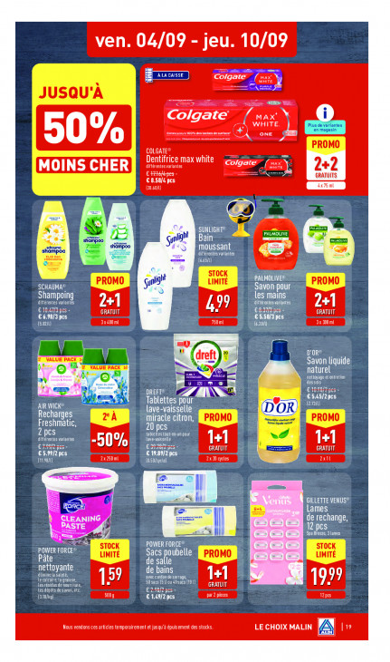 Aldi Dépliant 31.08.2026