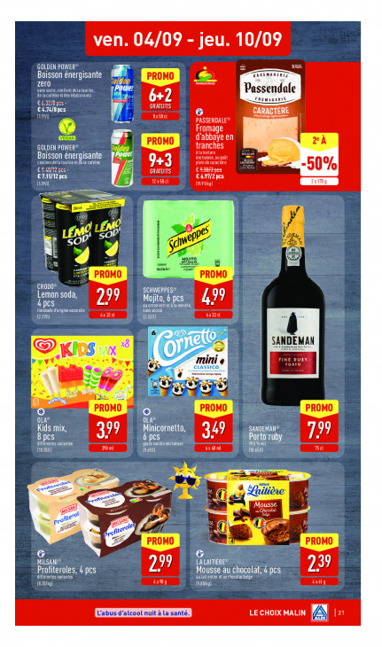 Aldi Dépliant 31.08.2026