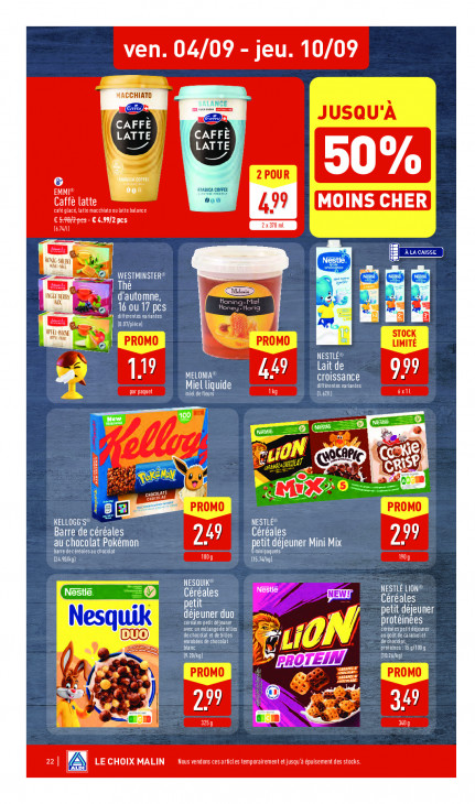 Aldi Dépliant 31.08.2026