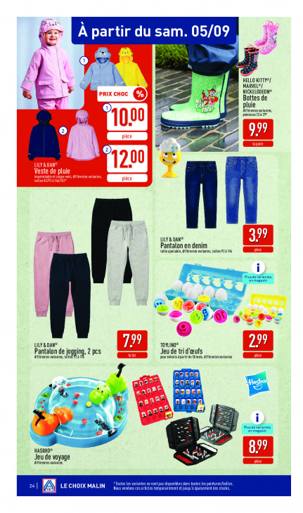 Aldi Dépliant 31.08.2026
