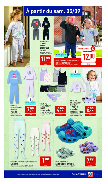 Aldi Dépliant 31.08.2026