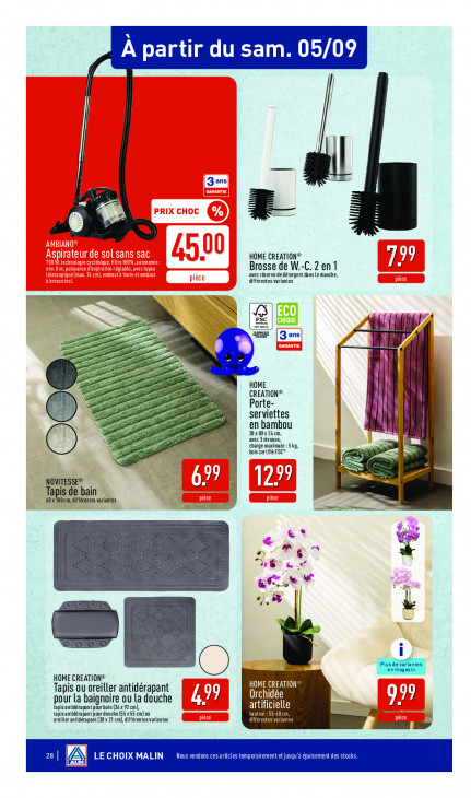 Aldi Dépliant 31.08.2026