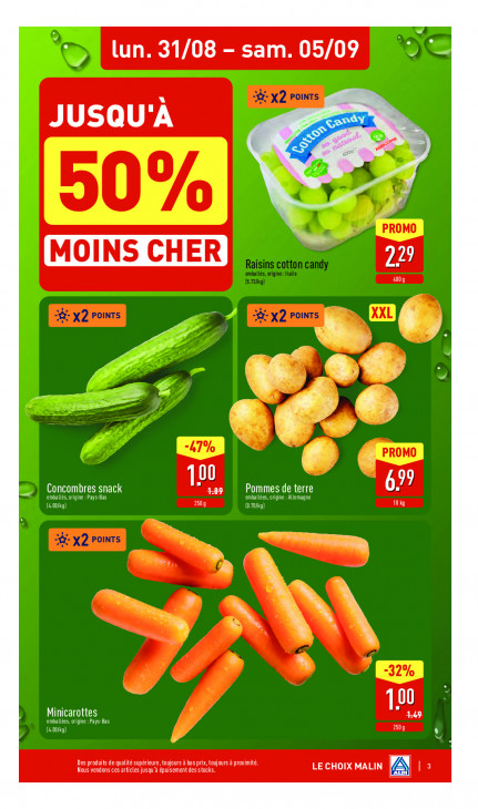 Aldi Dépliant 31.08.2026