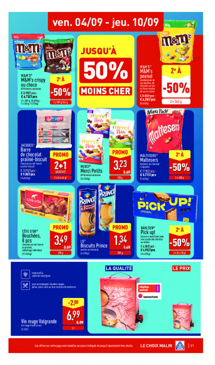 Aldi Dépliant 31.08.2026