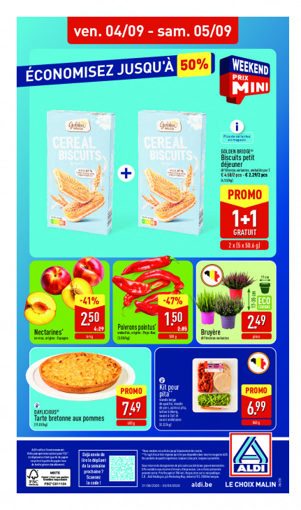 Aldi Dépliant 31.08.2026