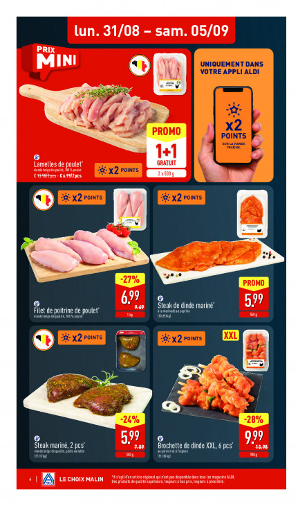 Aldi Dépliant 31.08.2026