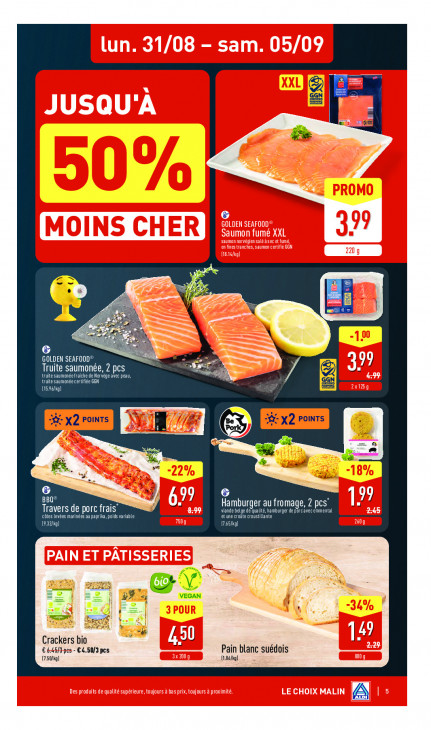 Aldi Dépliant 31.08.2026