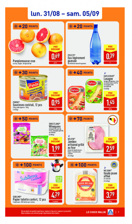 Aldi Dépliant 31.08.2026