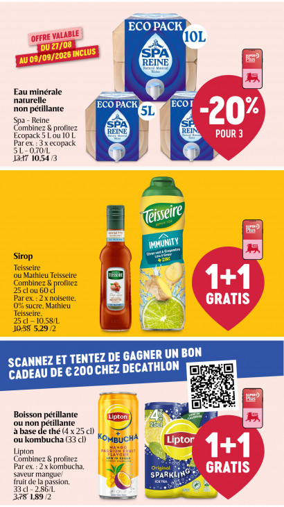 Delhaize Dépliant 27.08.2026