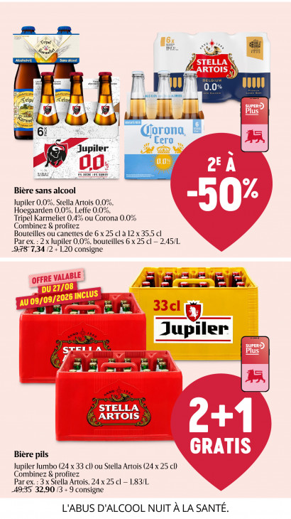Delhaize Dépliant 27.08.2026