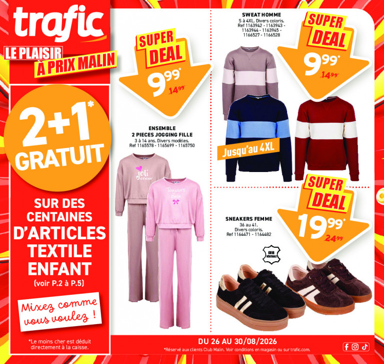 Trafic Dépliant 26.08.2026