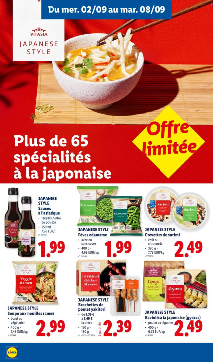 Lidl Dépliant 31.08.2026