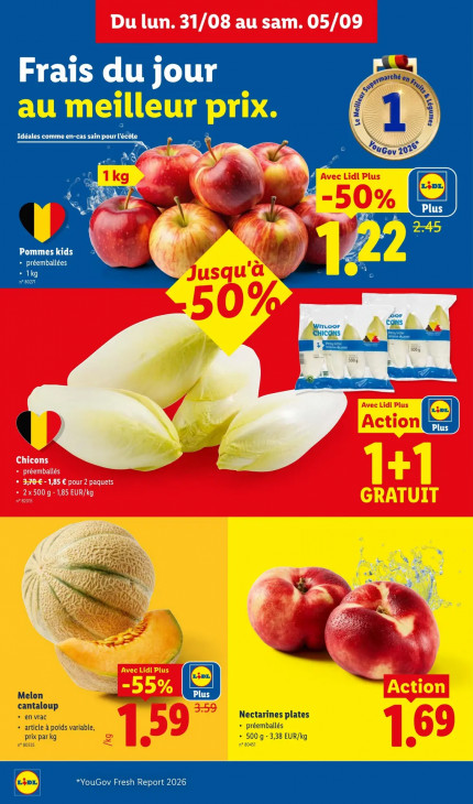 Lidl Dépliant 31.08.2026