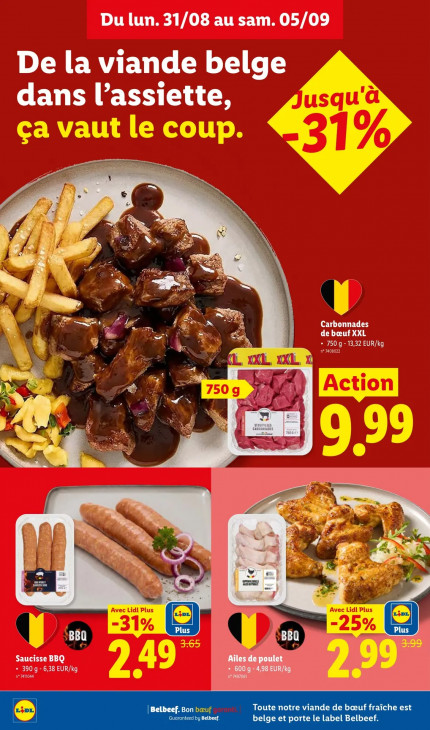 Lidl Dépliant 31.08.2026