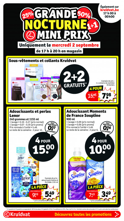 Kruidvat Dépliant 01.09.2026
