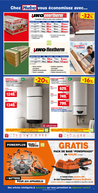 Hubo Dépliant 09.09.2026