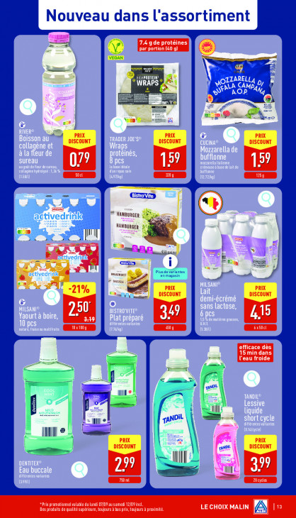 Aldi Dépliant 07.09.2026