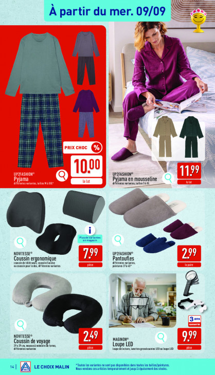 Aldi Dépliant 07.09.2026