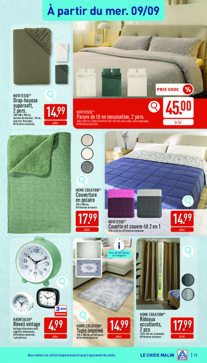 Aldi Dépliant 07.09.2026