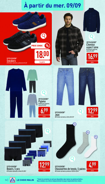 Aldi Dépliant 07.09.2026